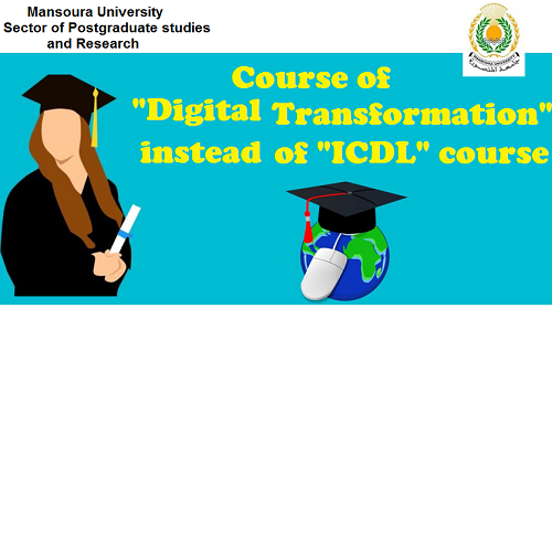 Course of "Digital Transformation" instead of "ICDL" course